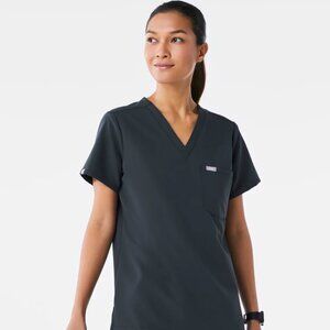 Figs Scrub Set - Size Small - Navy Gray